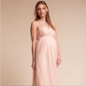 Jenny Yoo Serafina Maternity dress in blush!
